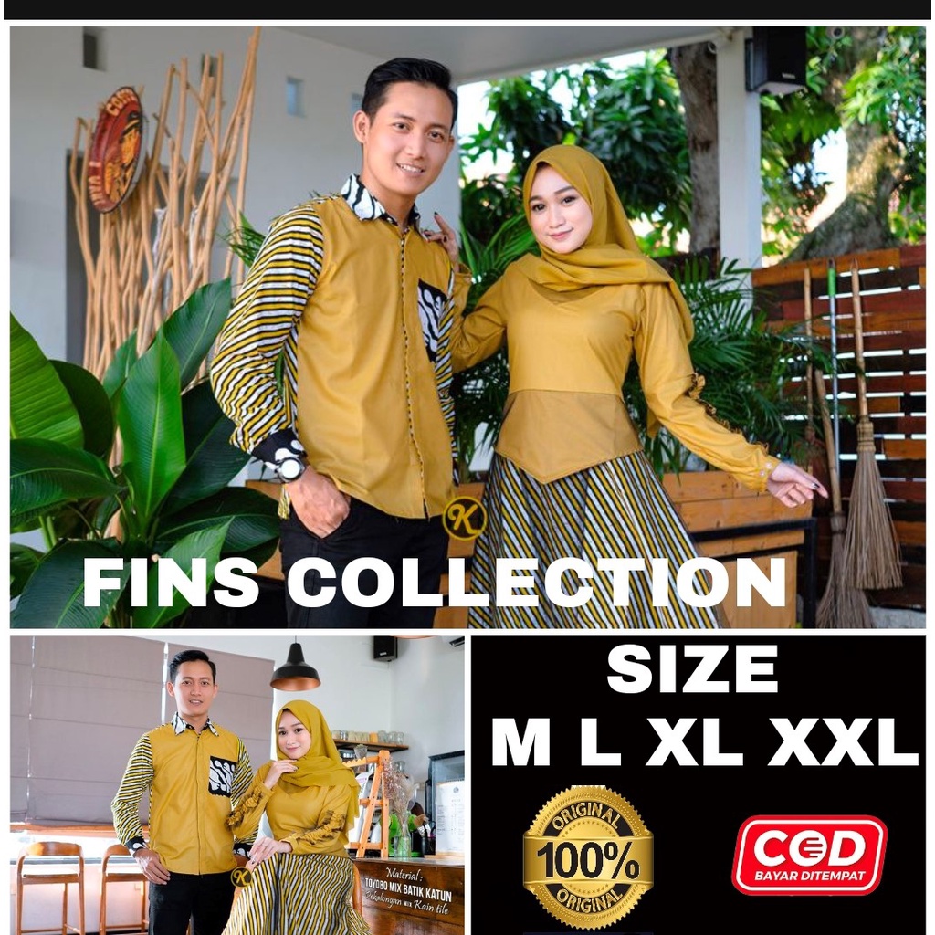 BAJU BATIK COUPLE GAMIS KEMEJA KONDANGAN DREES TUNANGAN TERBARU MODERN