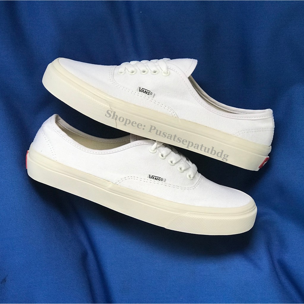 VANS AUTHENTIC FULL WHITE WAFFLE DT