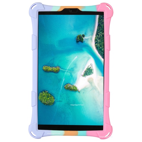 Casing Silikon Samsung Galaxy Tab A7 Lite 2021 SM-T220 SM-T225 8.7 &quot;Motif Push It Bubble