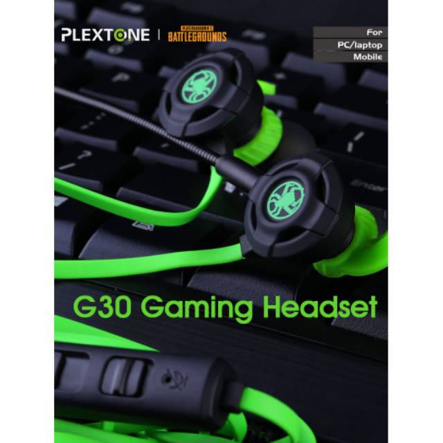 PLEXTONE G30 Headset Earphone Gaming 100% Original