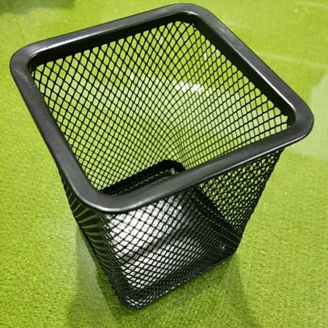 

Tempat Pena Jaring / Pen Holder / Pen Organizer / Square Mesh Pen Stand Holder Organizer