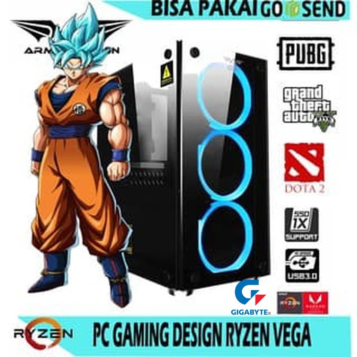 PC GAMING DESIGN RYZEN 5 VEGA