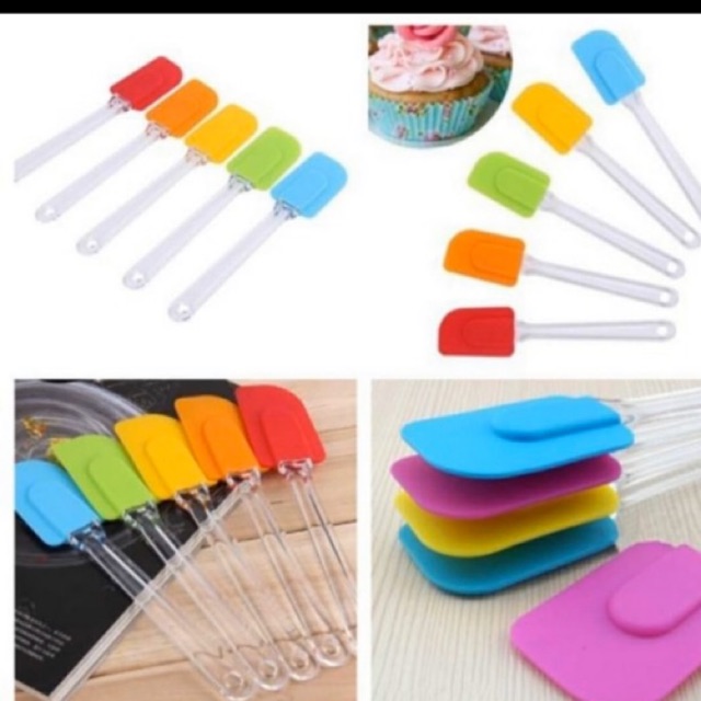 KC1 SPATULA SILIKON SILICON SILICONE BESAR TEBAL Anti Panas Anti Lengket Import