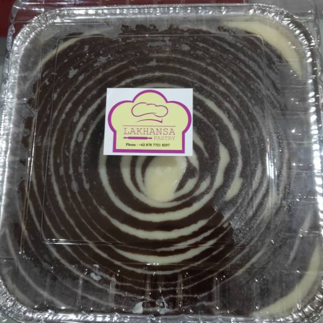 Puding roti zebra