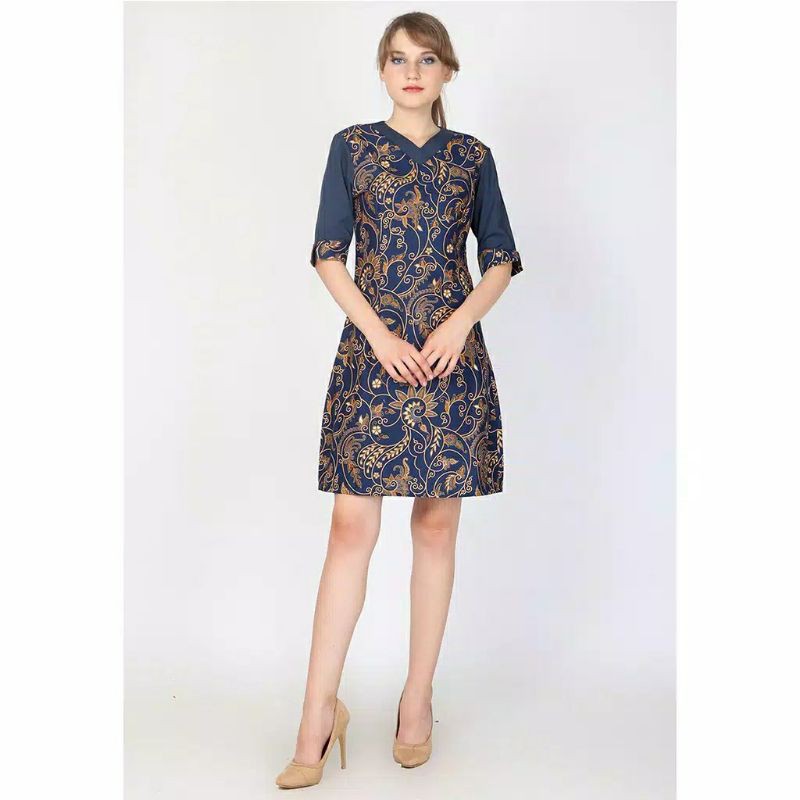 Dress Batik Aksa Sekar