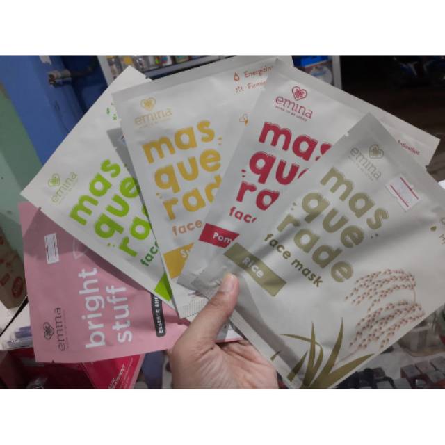 Emina Sheet Mask / Wardah Sheet Mask