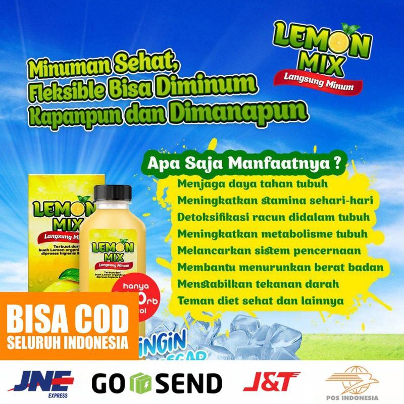 LEMON MIX BERGARANSI Bisa COD (Bayar Di Tempat) | Shopee ...