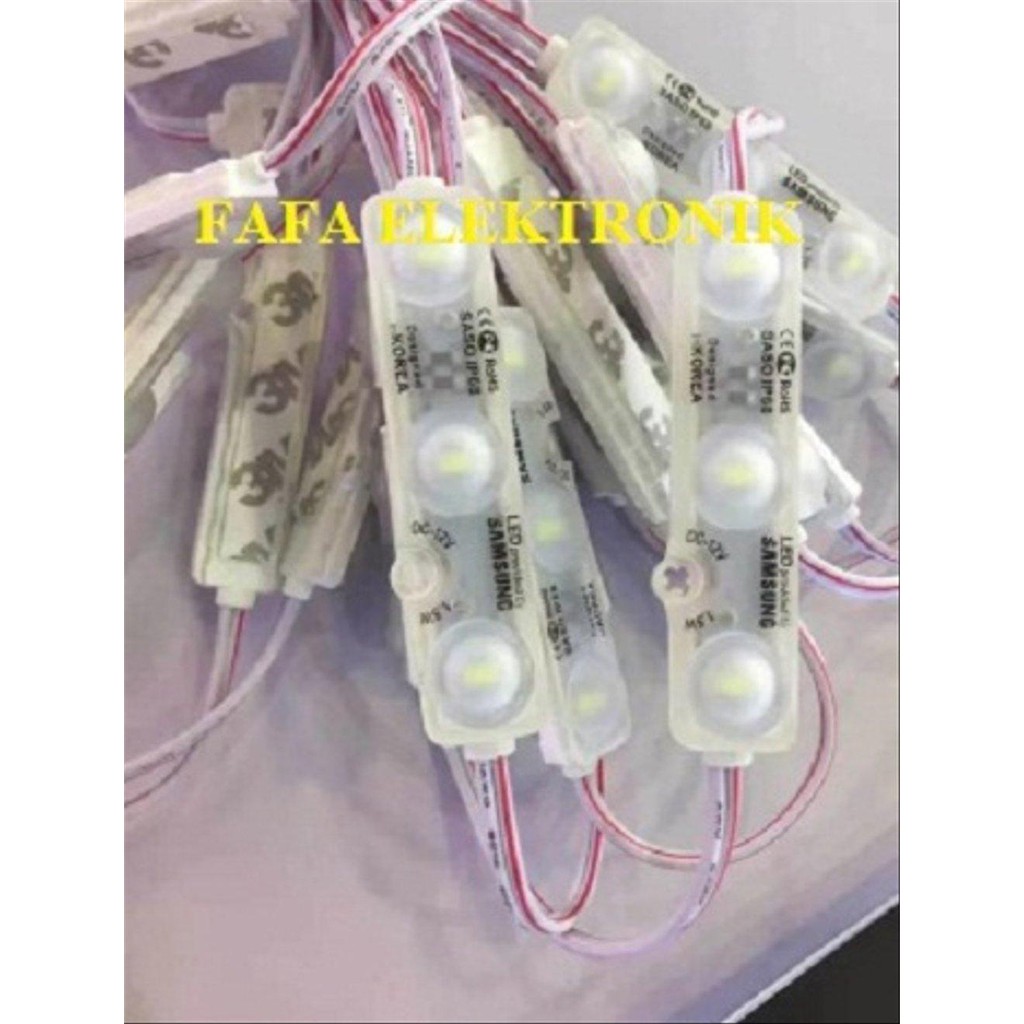 Lampu led 3 mata Samsung 12 volt led 12 volt 3 mata 1.5 watt led saso dop lampu advertising