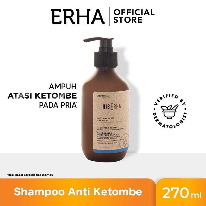 HIS ERHA ANTI DANDRUFT SHAMPOO 270ML