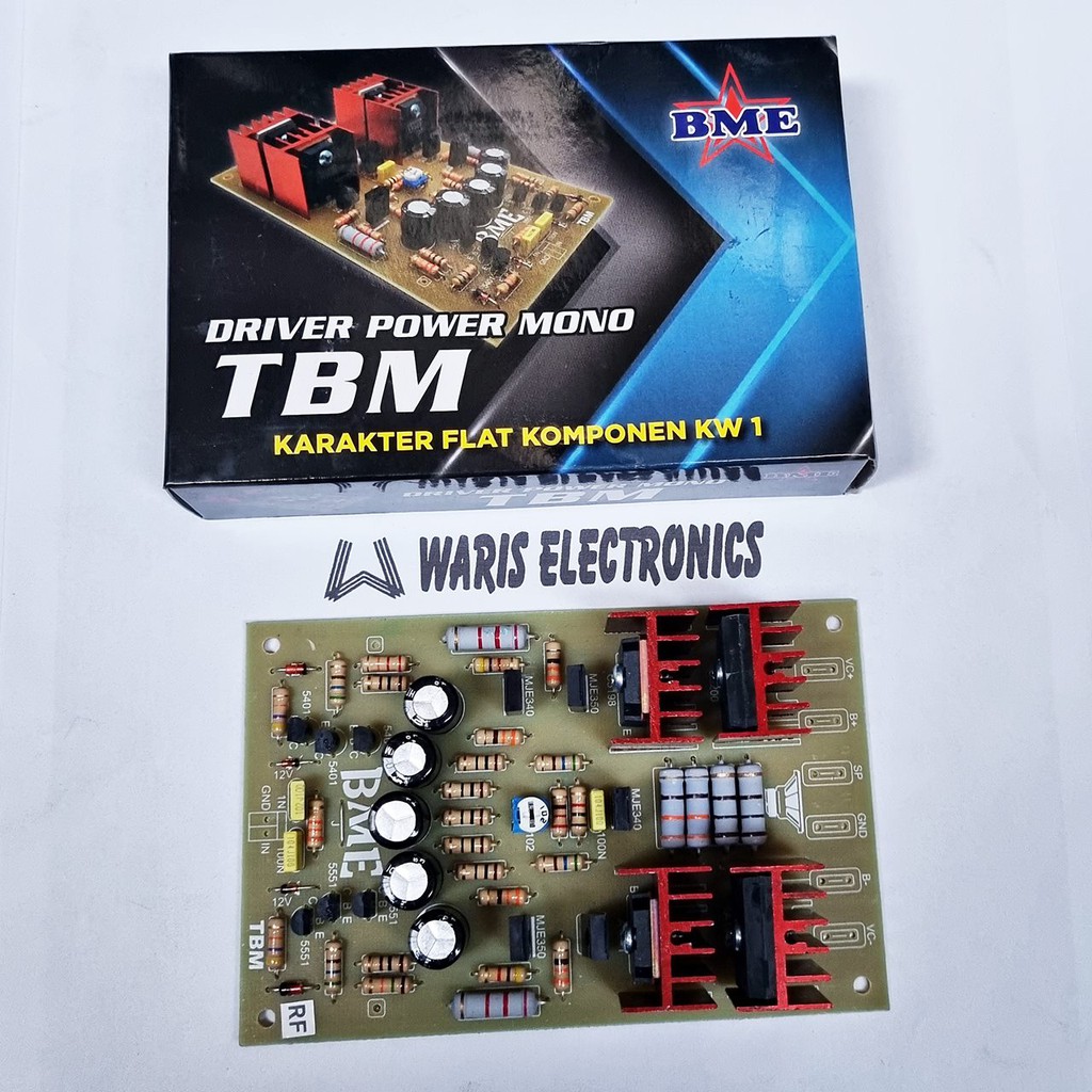 Driver Power Amplifier Mono TBM Karakter Flat