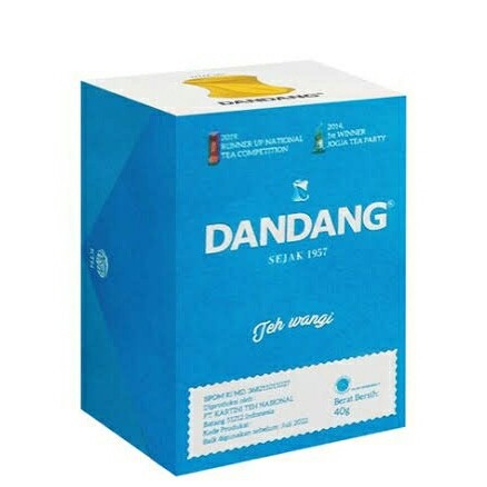 

Teh Bubuk Wangi cap dandang biru 40g X 10