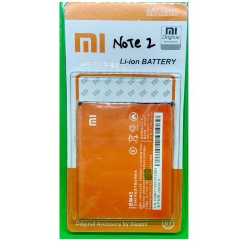 Batre XIAOMI note 2 BM45