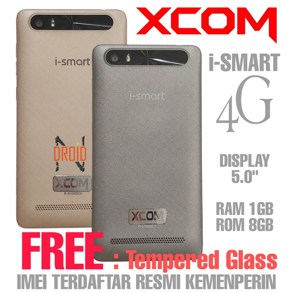 (SALE) HP ANDROID XCOM i-SMART 4G - HP ANDROID MURAH - HP ANDROID 4G