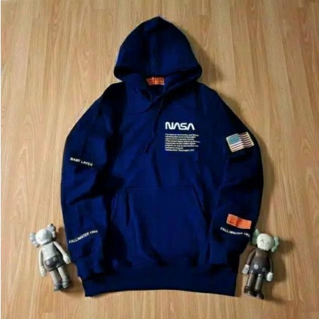 HOODIE NASA PRIA HODIE PRIA WANITA BAHAN FLEECEgramasi 280