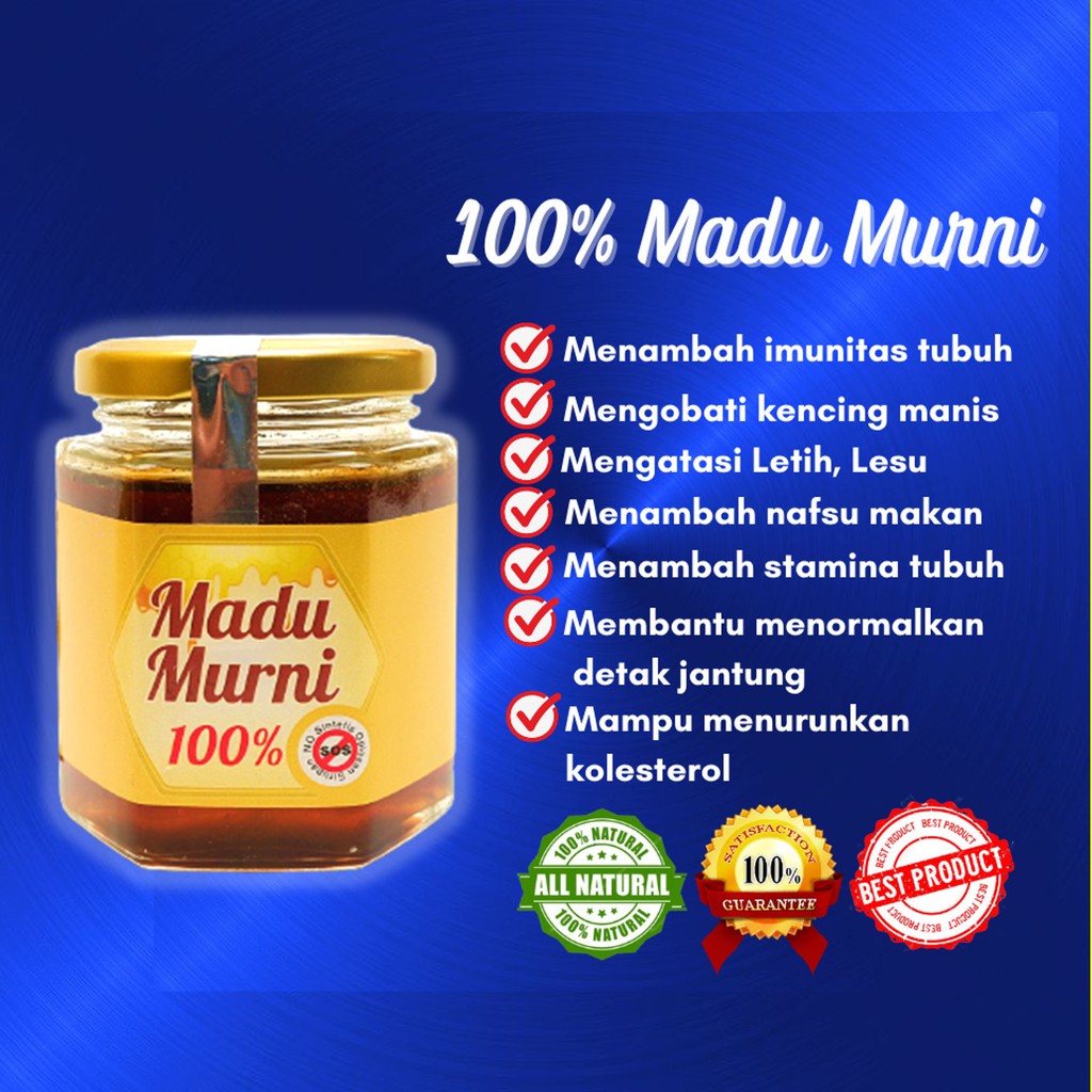

Madu Murni Asli 100% Murni Original Berkualitas dan Alami by OPTIMAK BERBAGI MADU