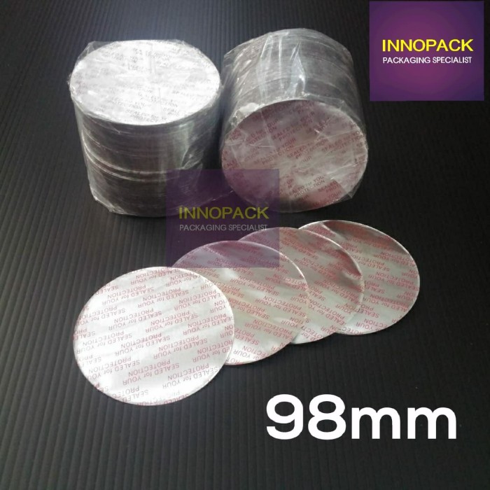 

Ready - Segel Botol/Segel Aluminium (Konduksi Diameter 98Mm)