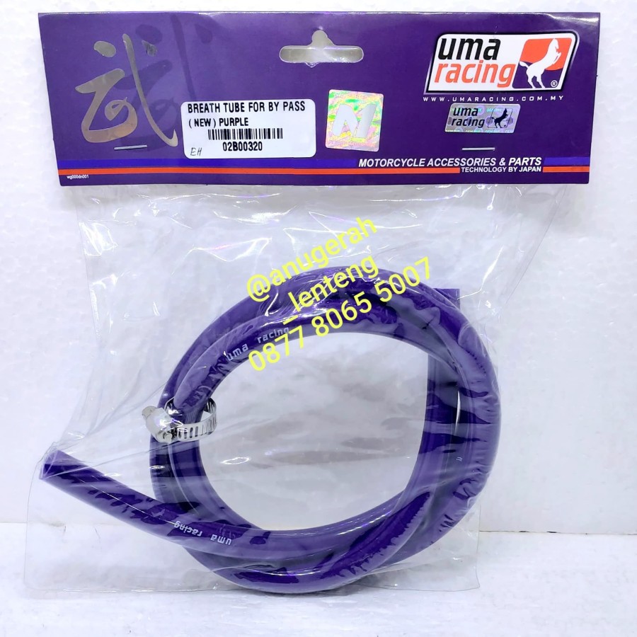 Selang Hawa / Breath Tube For By Pass Uma Racing