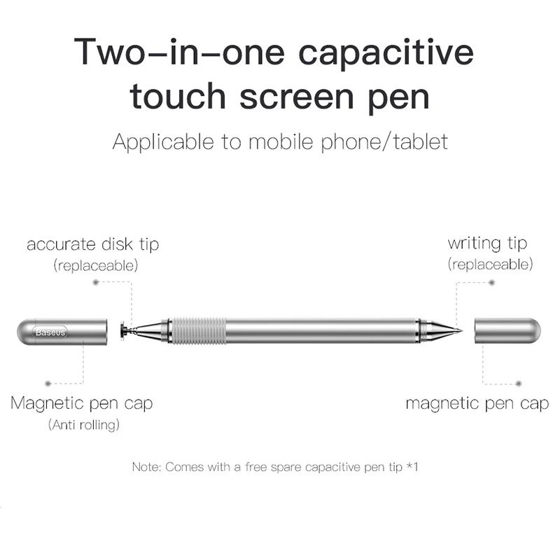 Stylus Pen samsung tab A7 lite t225 baseus capacitive touch Pen