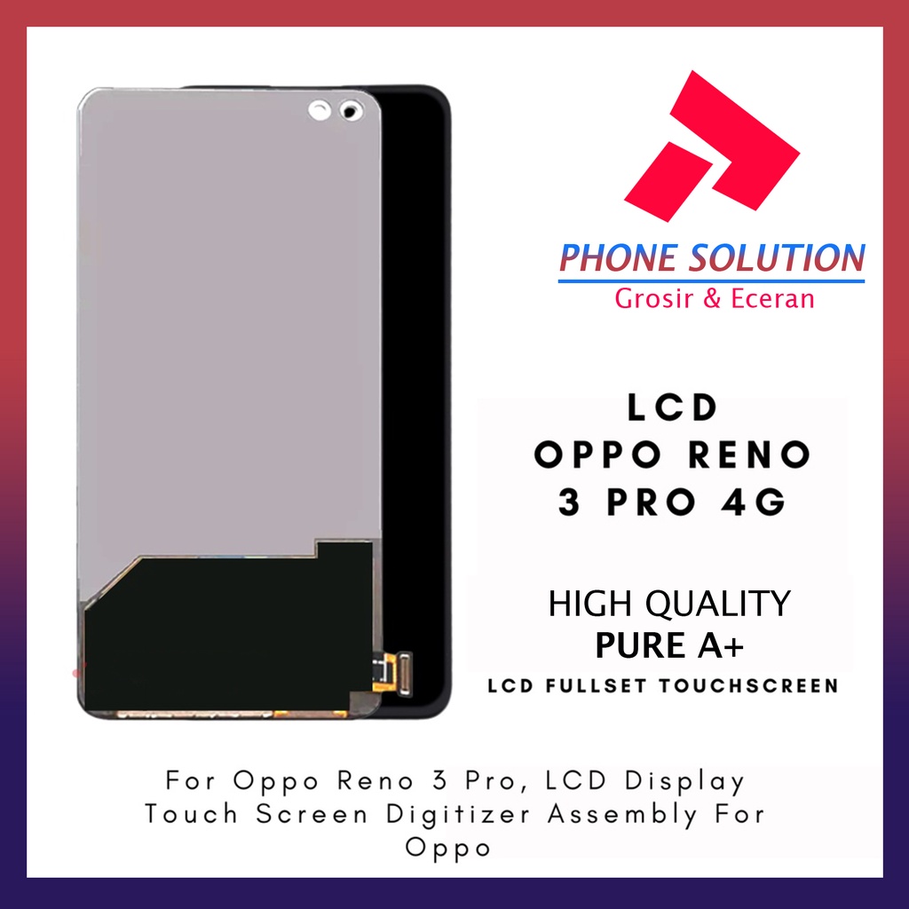 LCD Oppo Reno 3 Pro (4G) ORIGINAL 100% Fullset Touchscreen // Supplier LCD Oppo - Garansi 1 Bulan