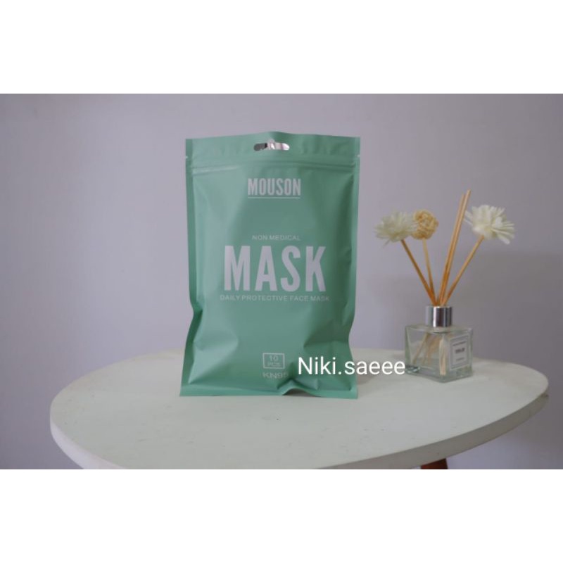MASKER MOUSON KN95 WARNA 5PLY ISI 10PCS | KN95 HIJAU | KN95 PINK | KN95 HIJAU MUDA | KN95 MOUTION