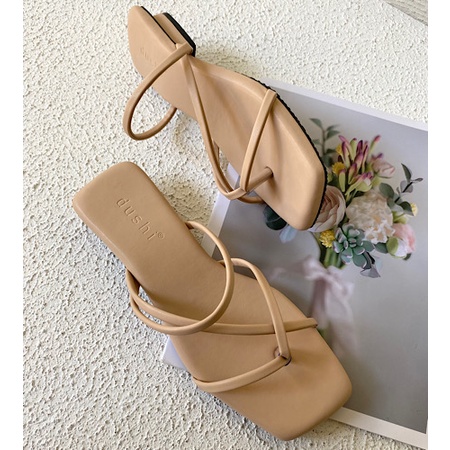 DUSHI Bianca heels - Sendal hak tahu tali wanita