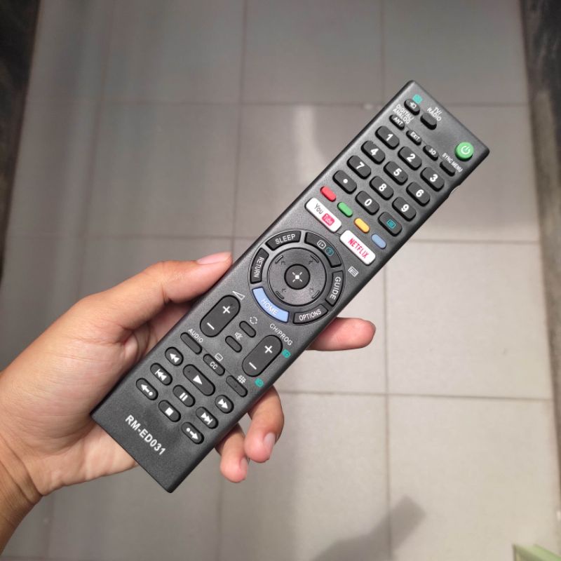 Remot TV SONY Smart TV Dengan Youtube & Netflix 100% New - Remot TV SONY - Remot TV SONY BRAVIA - Re