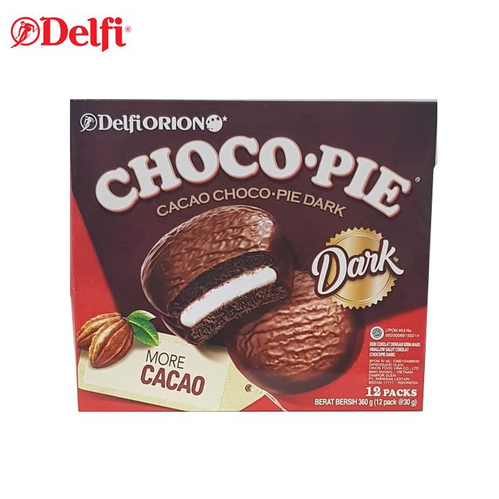 Delfi Orion Dark Chocho pie 360 gram