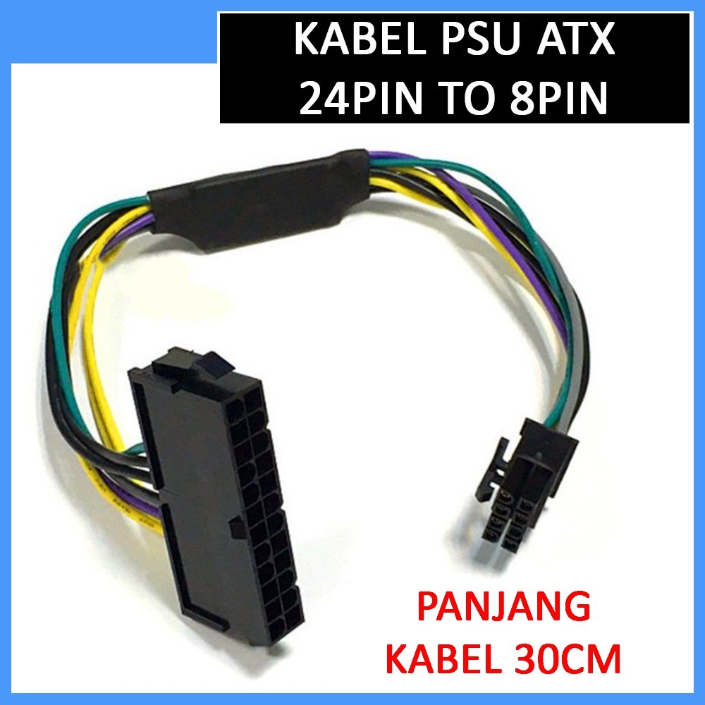 Kabel ATX 24pin Female to 8pin Male DELL Optiplex Converter