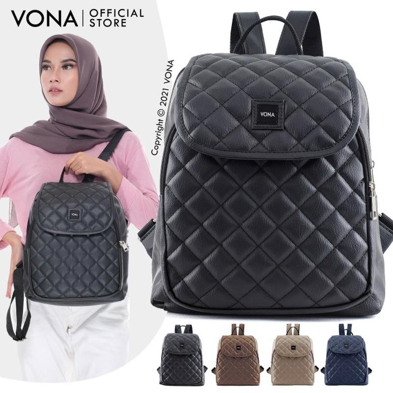 Kaia Mini Backpack - Visval - Granite Green - Tas Ransel Vona Tas Ransel Wanita / Backpack Wanita - 