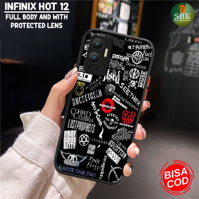 SBK Case - Case LOGO BAND Infinix Hot 12 Hot 12i Hot 12 Play Note 12 G96 Hot 11S NFC Hot 11S Hot 11 