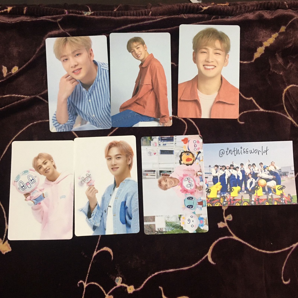 Photocard Baekho NUEST Spoonz