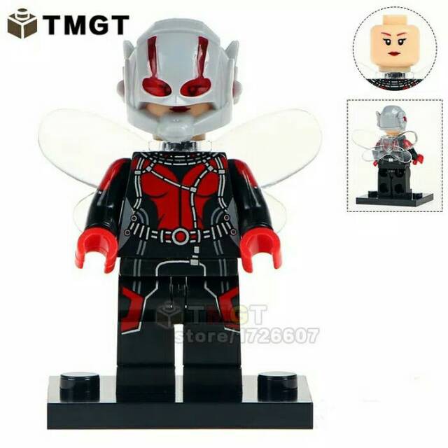 Lego Wasp Ant Man Antman Minifigure XH413 Bootleg