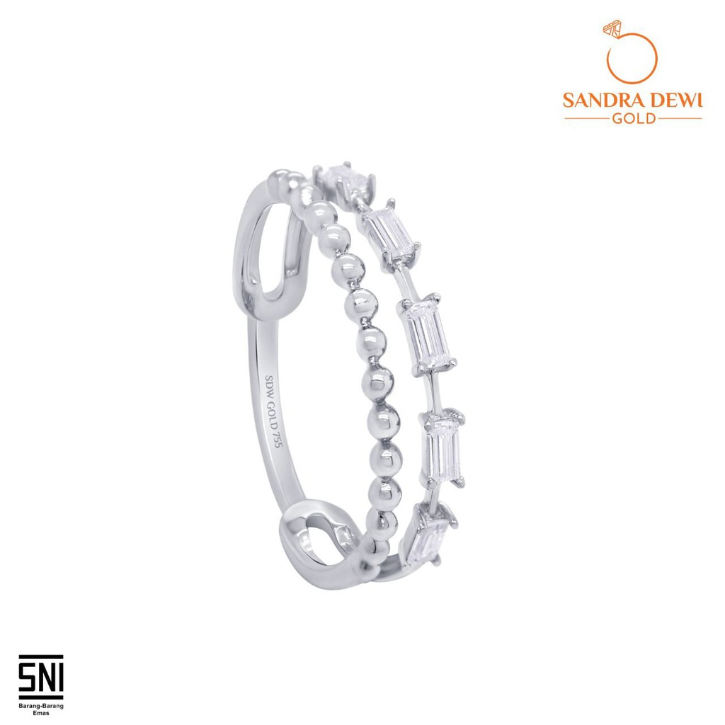 Cincin SDW Gold Baguette Collection #RI200359