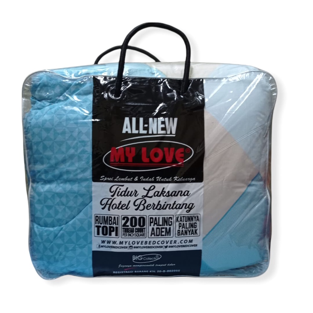 Bedcover All New My Love King Rumbai COASTAL 180X200 cm