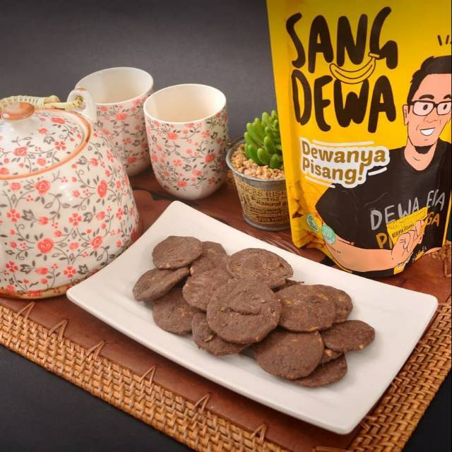 

Keripik pisang sang dewa - kripik sehat - cemilan instan -