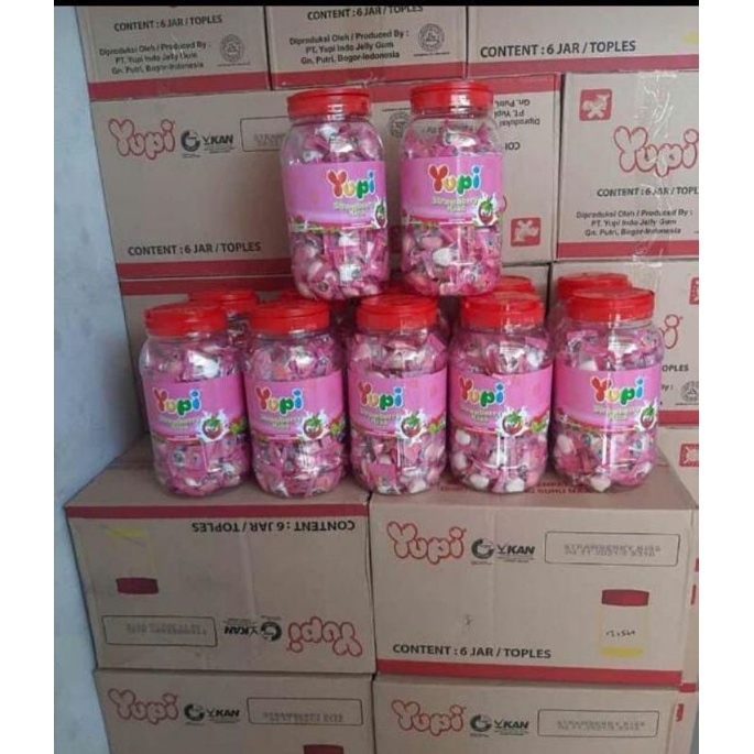 

yupi toples strawbery 300gr