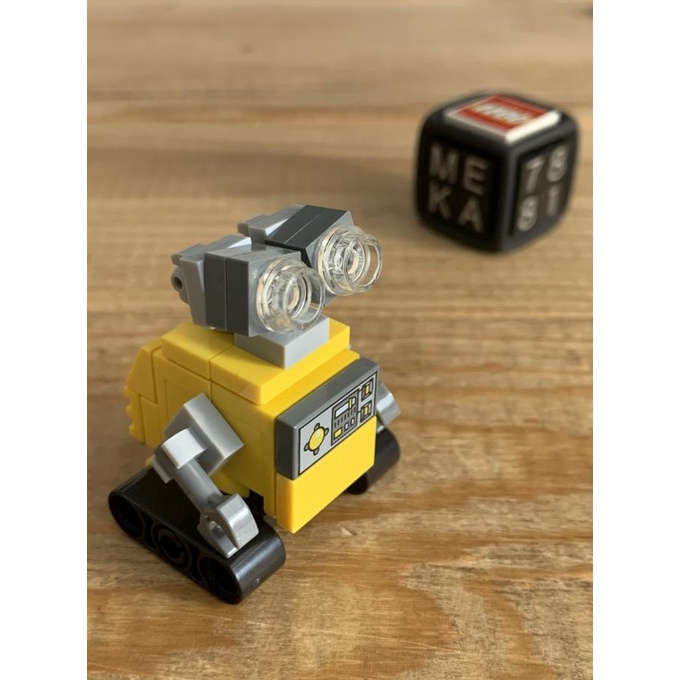 Produk Terbaik] Lego moc micro wall e ref no 21303