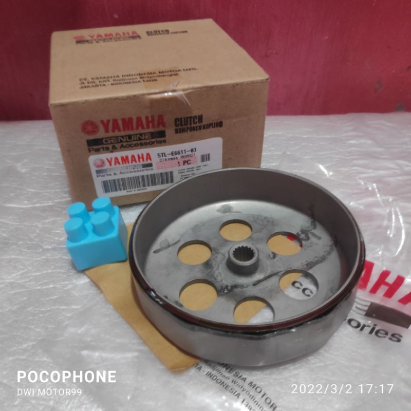 MANGKOK KAMPAS KOPLING GANDA MIO SPORTY SMILE SOUL FINO KARBURATOR ORIGINAL ORI