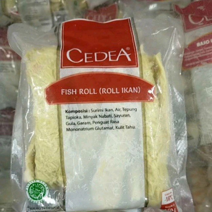 

Cedea fish roll ikan 250 gram