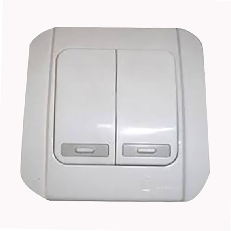 [FTG-9007] BROCO SAKLAR SERI GALLEO DOUBLE PUTIH SNOW G162 IB INBOW