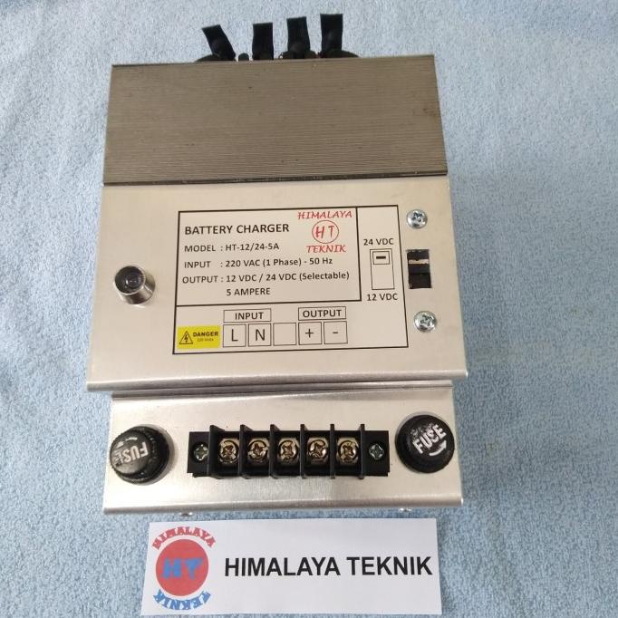Battery charger genset 5A, Charge accu genset, Cas aki
