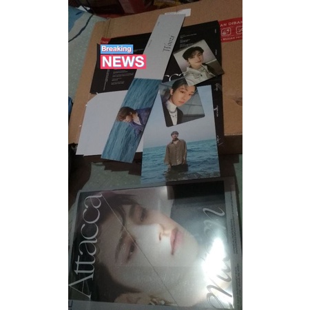 Photocard seventeen attacca vers 2 atau op2 wonwoo the8 seungkwan woozi joshua