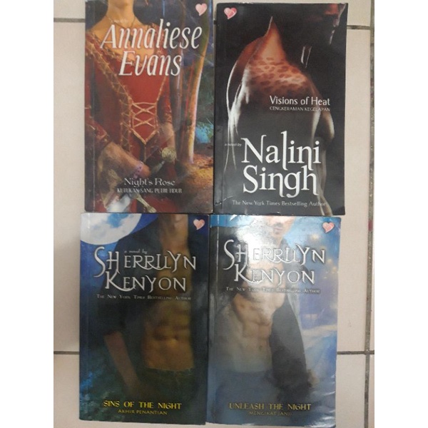 Download Koleksi Novel terjemahan Fantasi-Paranormal By Sherlyn Kenyon,
Nalini Sing dan Annaliese evans