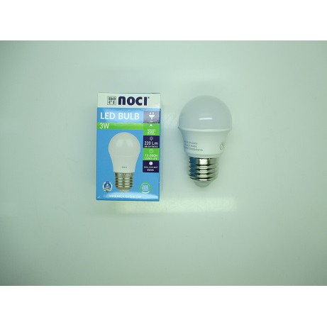 Lampu Bohlam LED NOCI / LED BULD 3 WATT 6500K white