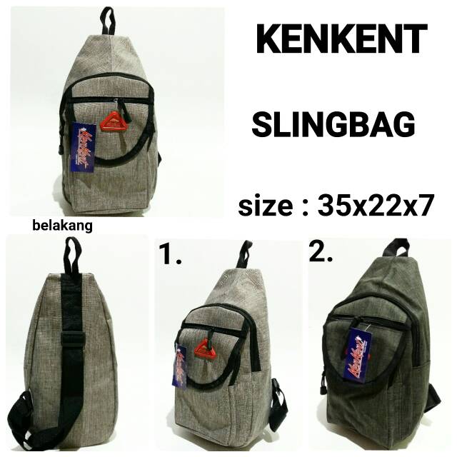 Tas Sling Bag Pria Kenkent Murah Dan Terbaru Sling Bag