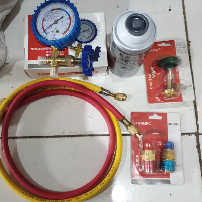 PAKET SUPER PENGISIAN FREON MOBIL .KULKAS