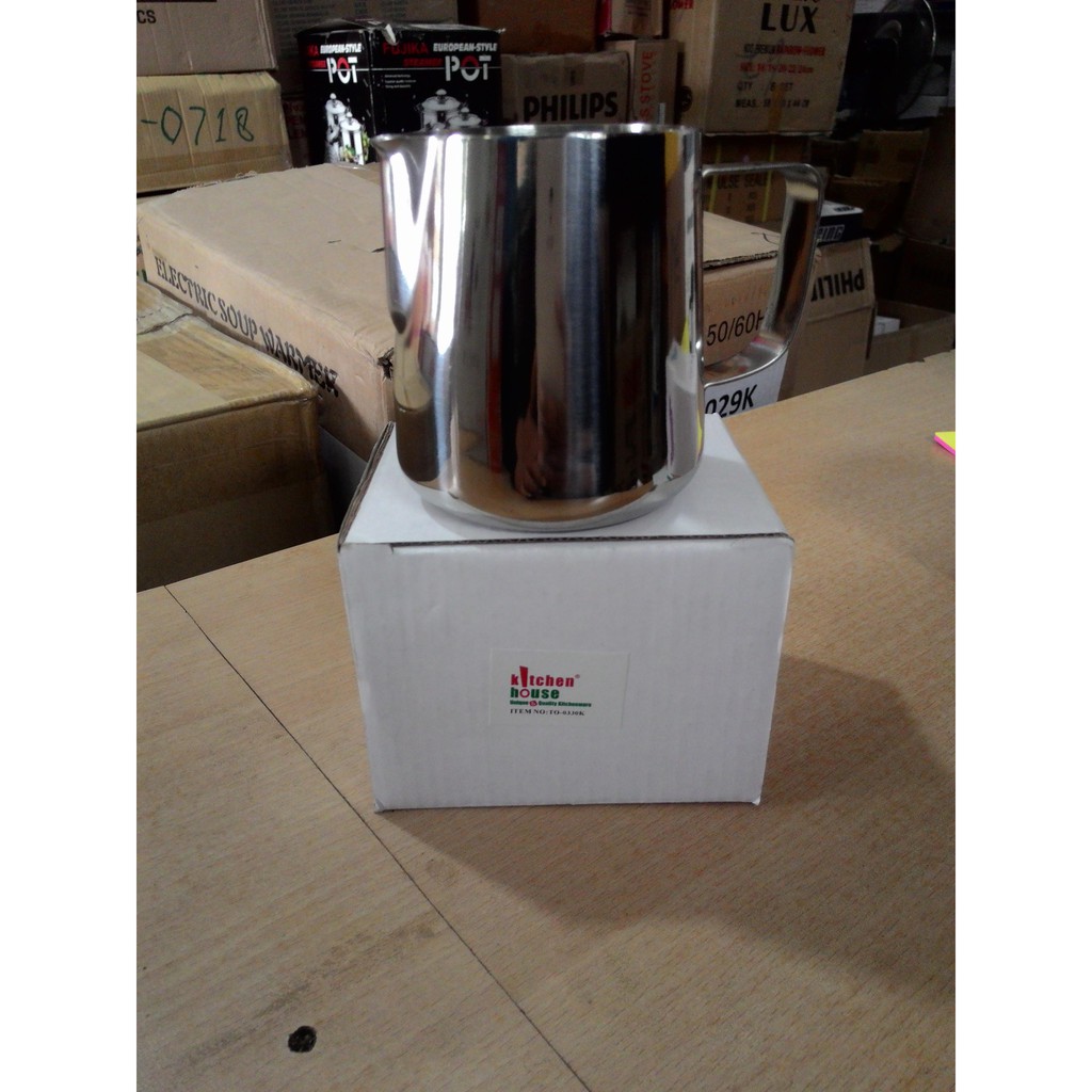 MILK JUG FROTHER KITCHEN HOUSE TO-0339K 350 ml Tebal Berkulaitas