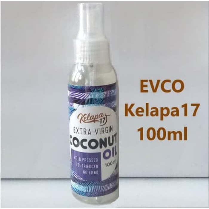 

Extra virgin coconut oil (Evco) kelapa 17 100 ml / VCO / Extra VCO / Minyak Kelapa Murni / VCO Murah