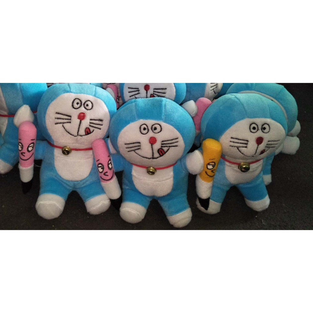 Boneka Doraemon Lucu Pensil Tinggi 20 Cm Shopee Indonesia
