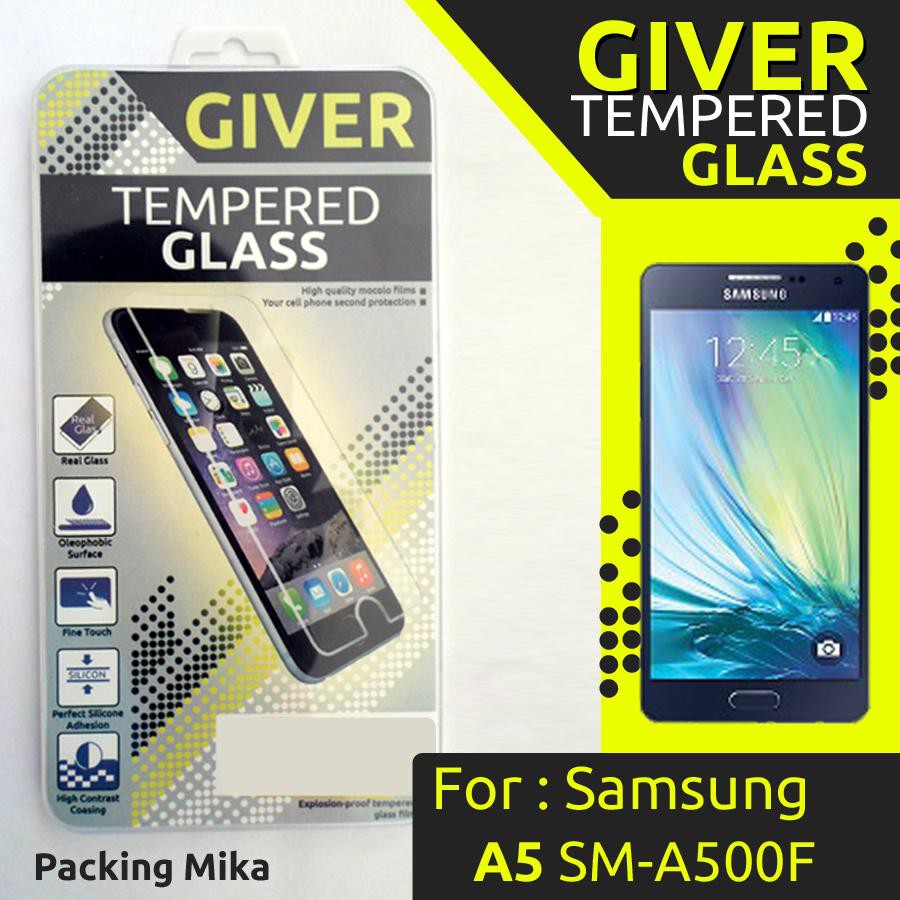 Tempered Glass Giver Samsung A5 SM-A500F